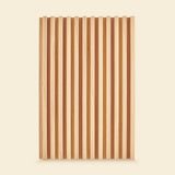 fluted panel beech colour