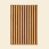 premier teak colour fluted panels