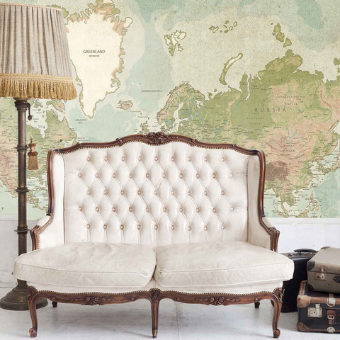 Vintage World Map